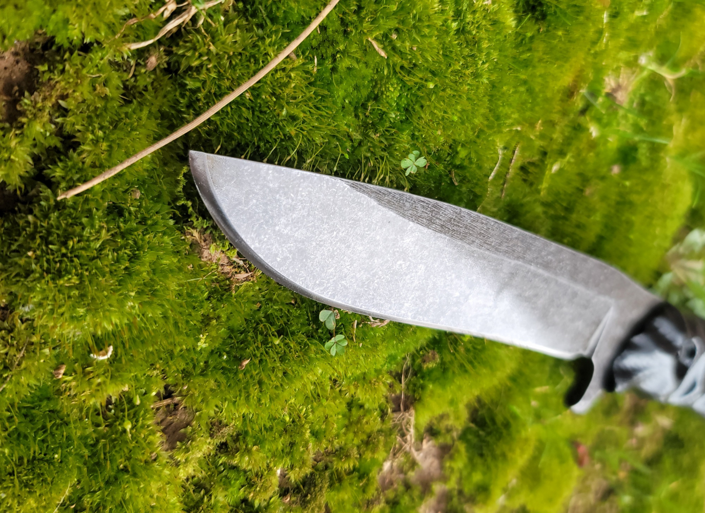 The DMO Outback (Patina Stonewash with Black G10 Handle)