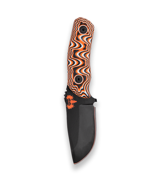 The Chub (Black over Orange Cerakote & Safety Camo)