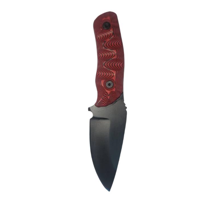 The Felon (Black with Red & Black G10)