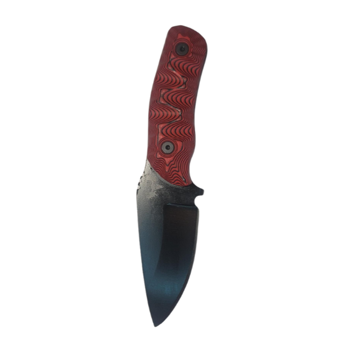 The Felon (Black with Red & Black G10)