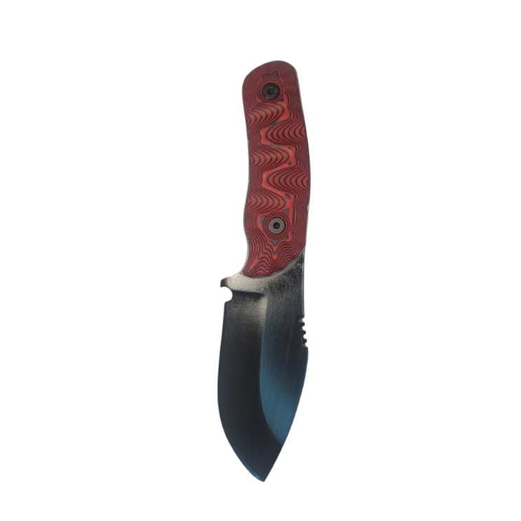 The Scar (Armor Black with Black & Red G10)